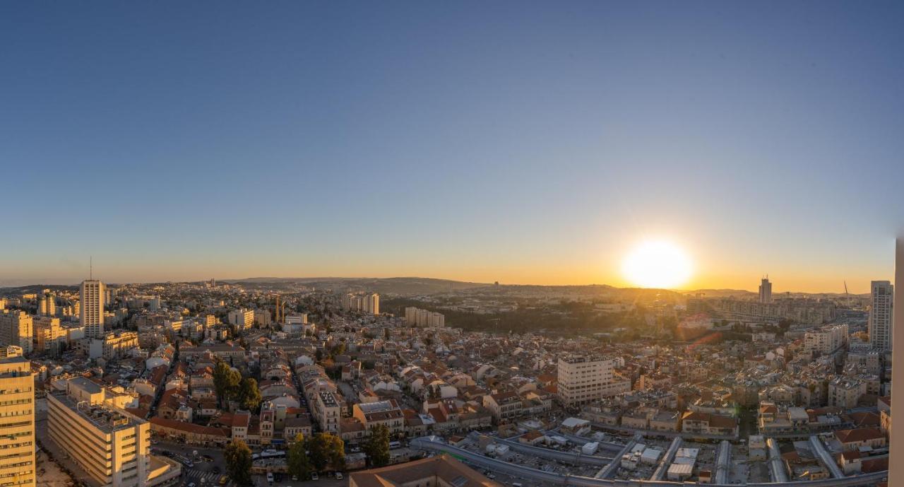 Luxury Jtower Palace Apartman Jeruzsálem Kültér fotó